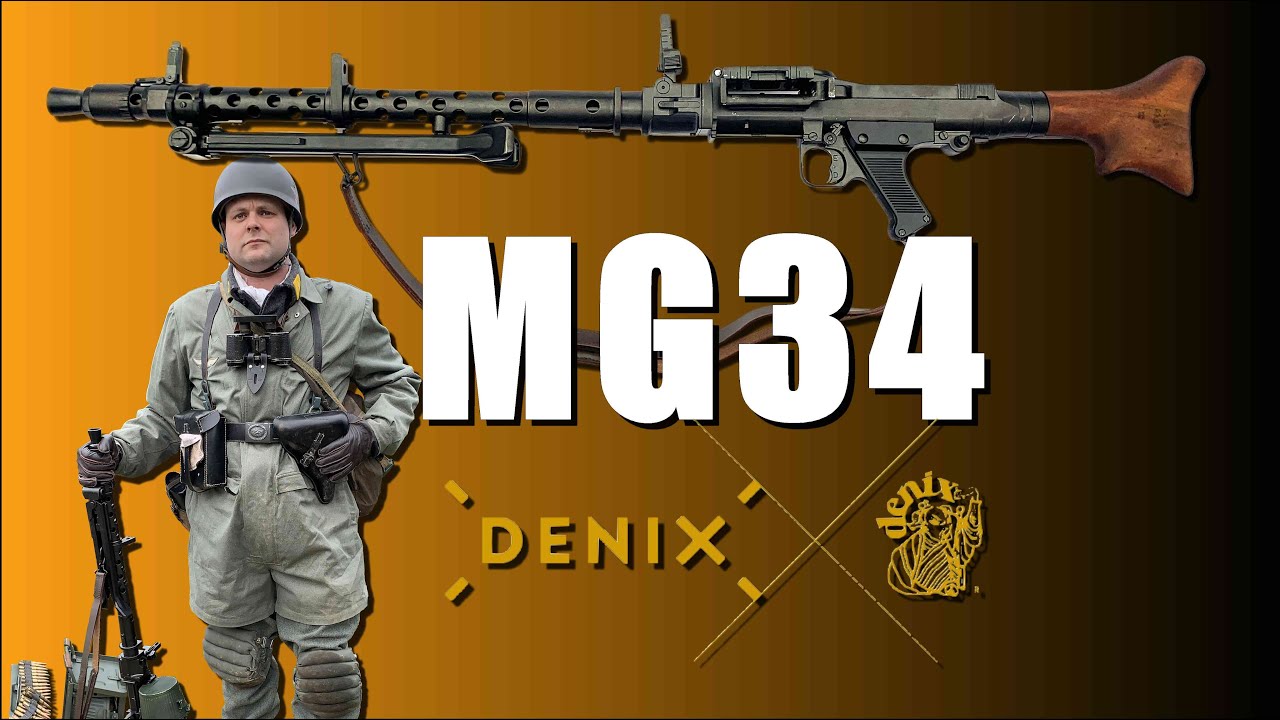 MG34 DENIX - Présentation de réplique inerte