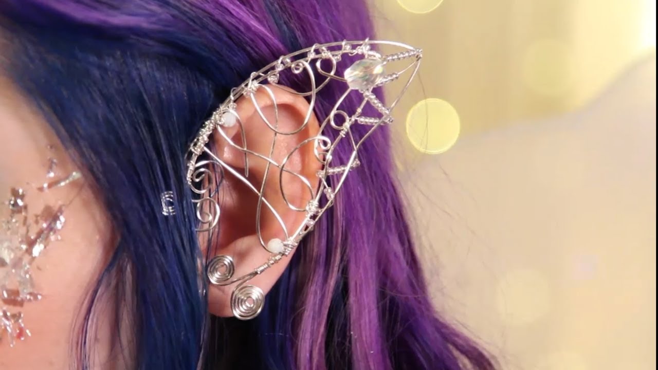 26 Gauge Wire >> Fairy Ear Cuff ♥ DIY - YouTube 26 Gauge Wire >> Fairy Ear Cuff ♥ DIY - YouTube