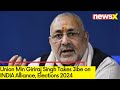 Union Min Giriraj Singh Takes Jibe on INDIA Alliance | Elections 2024 | NewsX