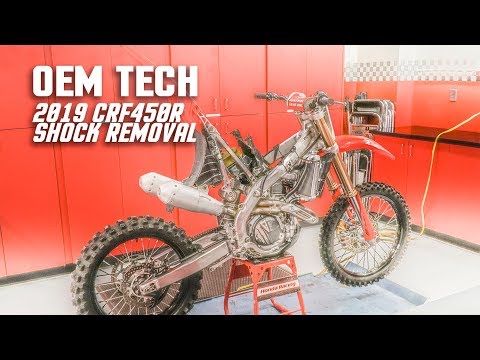 How To Remove The Shock On A 2019 Honda CRF450R