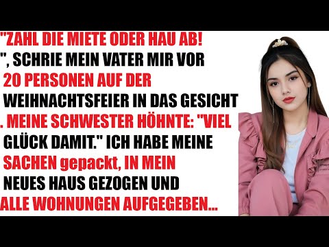 „Miete zahlen oder raus!“ – Mein Vater ruinierte Weihnachten, also zog ich aus