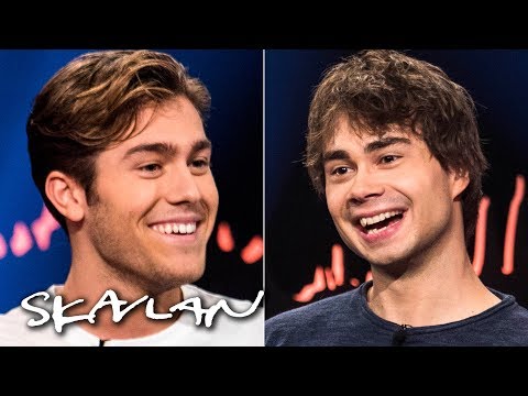 Eurovision's Rybak and Ingrosso do talk show interview together | English Subtitles | Skavlan