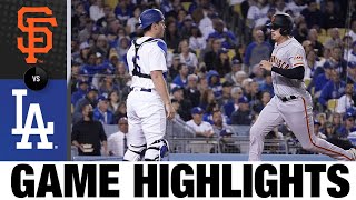 Giants vs. Dodgers Game Highlights (5/3/22) | MLB Highlights