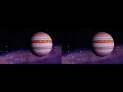 3D The Universe 7 Wonders Of The Solar System 3D SBS Side By Side [CARDBOARD 3D]