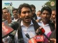 YS Jagan addresses media before marching to Assembly