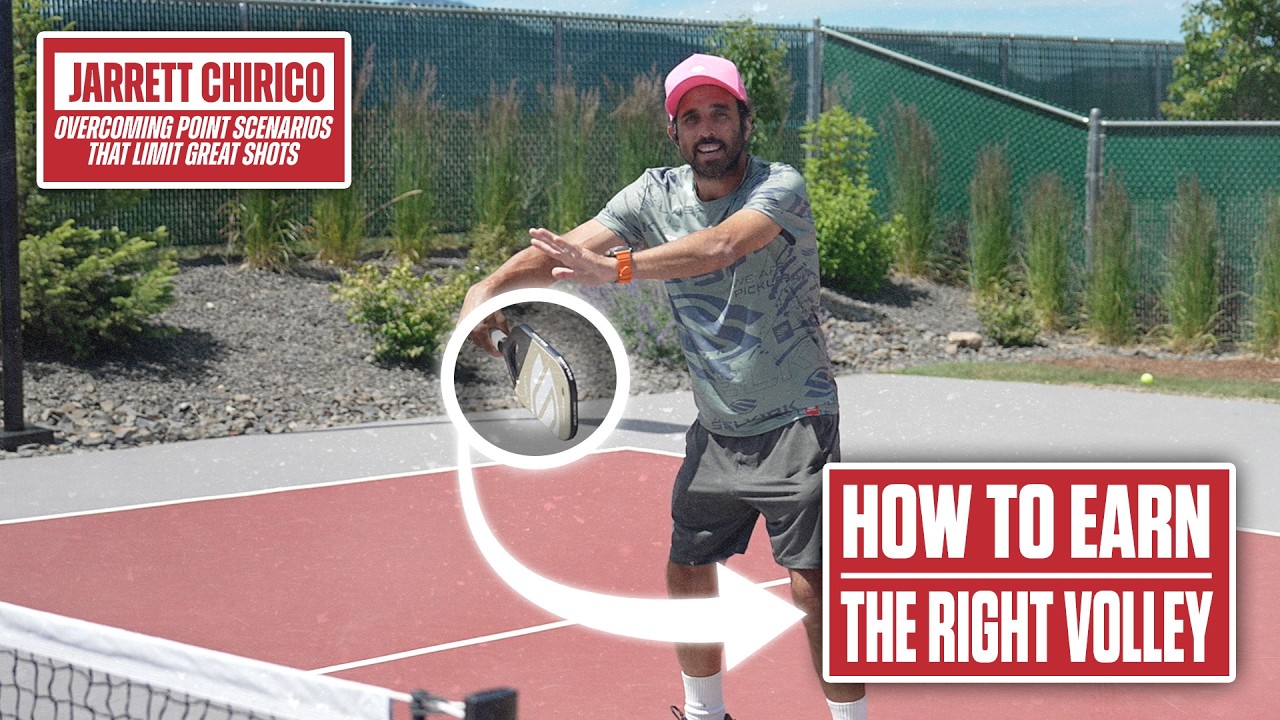 Collin Johns Drill: How to Volley With a Pickleball Banger