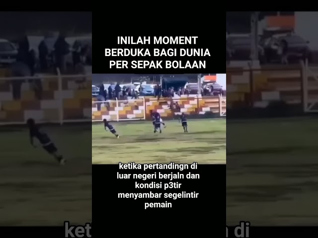 NGERI 🫣🫣 MOMENT PEMAIN BOLA TERSAMBAR PETIR #shortsvideo #fypage #trendingshorts