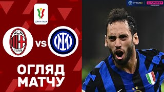 Мілан – Інтер. Кубок Італії, 1/2 фіналу / Огляд матчу