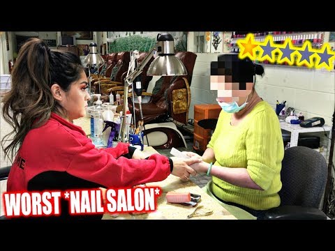 Going To The Worst Reviewed *NAIL SALON* In My City! *1 STAR*