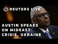 LIVE: US Defense Secretary Lloyd Austin testifies to the House Appropriations Committee on Israel…