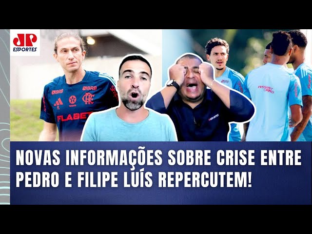 "É INFORMAÇÃO!! O Pedro FALOU HOJE pros jogadores do Flamengo que..." CRISE com Filipe Luís DEBATIDA