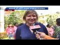 Foreign Girls Celebrate Sankranti Festival 2017 Grandly In Warangal