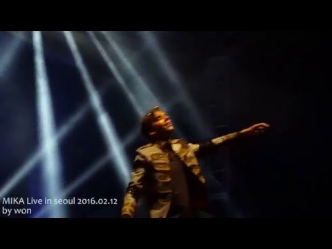 MIKA - We are golden (금가루,한국은 제2의 고향같아요) - Live in seoul 2016