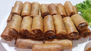 Cách làm CHẢ GIÒ TÔM THỊT giòn ngon đón tết để cả ngày vẫn giòn - Combo Món Ăn