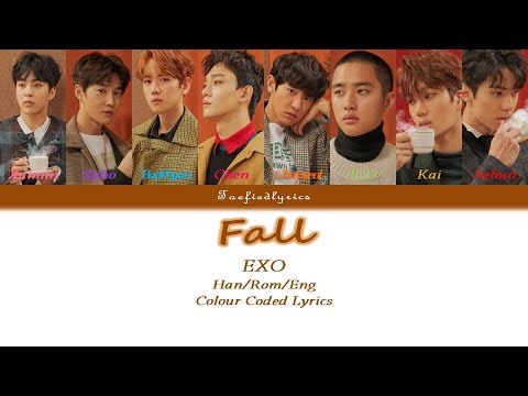 EXO - Fall Colour Coded Lyrics HanRomEng by Taefiedlyrics