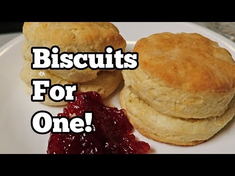 Biscuits for One (only 3 ingredients)