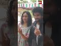 Hero Nani and his wife casted their vote | Hero Nani | Elections 2024 | Parliament Elections | 99tv  - 00:50 min - News - Video