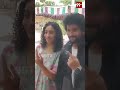 Hero Nani and his wife casted their vote | Hero Nani | Elections 2024 | Parliament Elections | 99tv