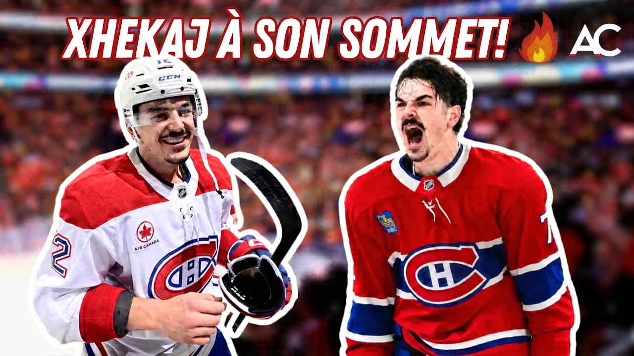 Arber Xhekaj joue son meilleur hockey