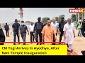 CM Yogi Arrives At Ram Janmabhoomi Temple | After Ram Temple Inauguration | NewsX