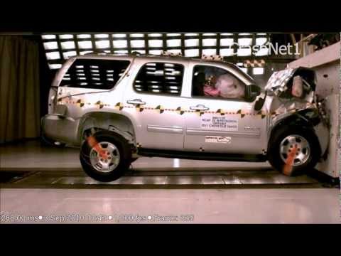 تست تصادف Chevrolet Tahoe از سال 2008