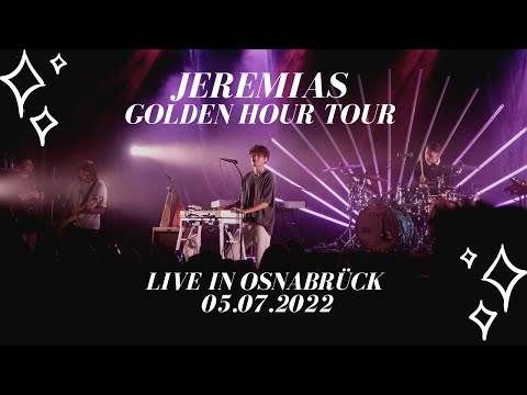 Jeremias live im Rosenhof Osnabrück - Golden Hour Tour 2022