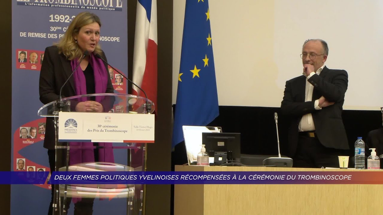Yvelines | Deux femmes politiques yvelinoises récompensées à la cérémonie du Trombinoscope