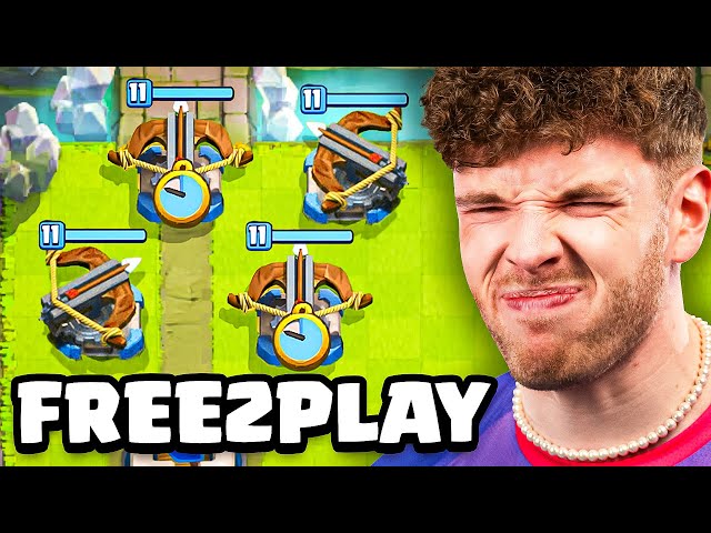 😱🤯X-BOGEN ZERSTÖRT F2P + PASS PROJEKT... | Clash Royale Deutsch