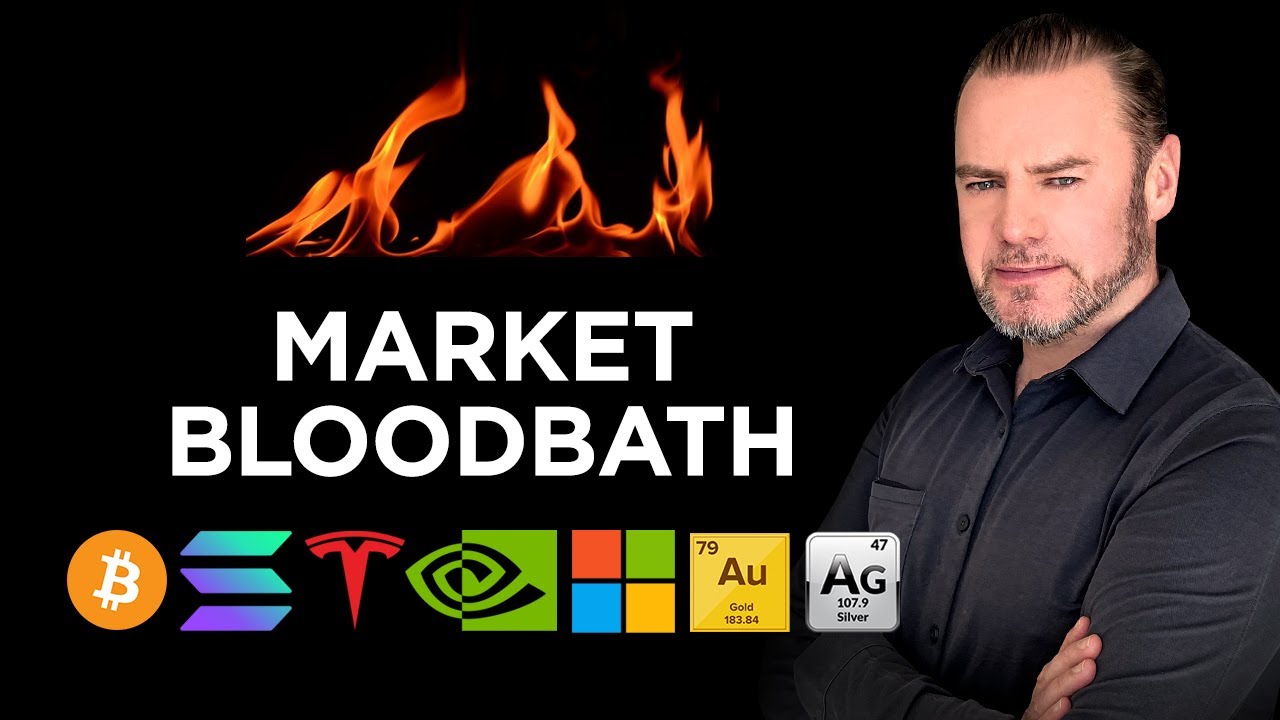 Inflation SPIKES 🚨 BTC & Tech Meltdown? (Everything is Tanking) 📉🔥