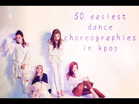 50 The easiest dance choreographies in Kpop