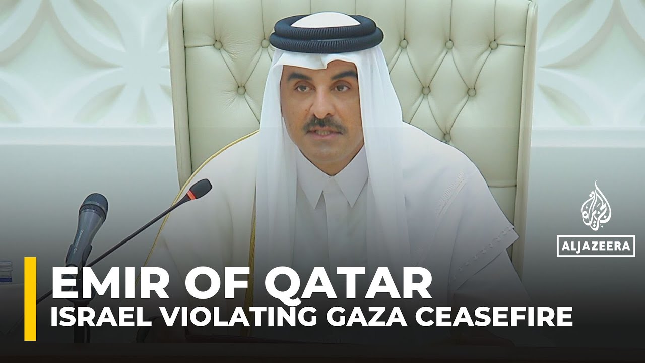 Israel’s war on Gaza has been nothing but genocide: Qatar’s emir