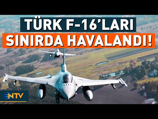 İsrail Savaş Uçakları Türk Hava Sahasını İhlal Etti! F-16'lar Havalandı | NTV