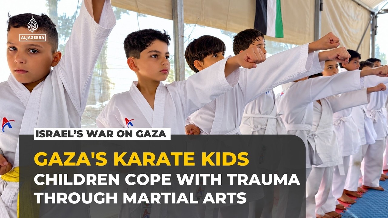 Gaza's karate kids: Palestinian children cope with trauma through martial arts