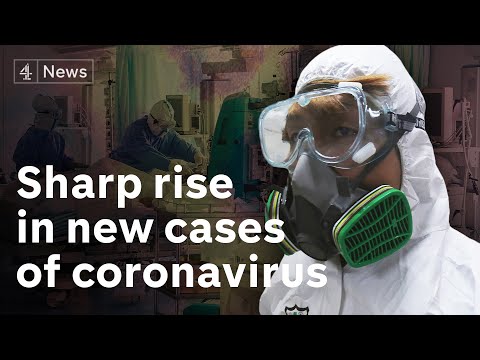 Sharp rise in coronavirus cases alarms world health officials