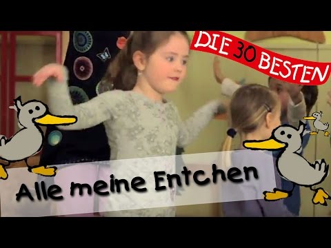 👩🏼 Alle meine Entchen - Singen, Tanzen und Bewegen || Kinderlieder