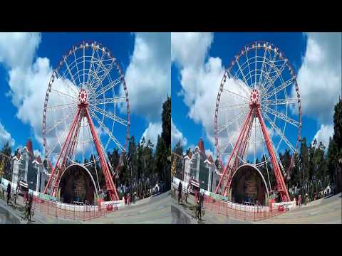 Garden Fountains 3D !3D VIDEO