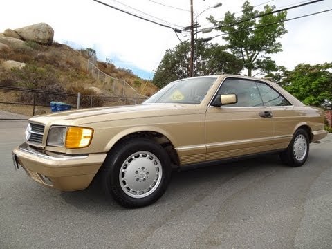 Mercedes w126 coupe youtube #4