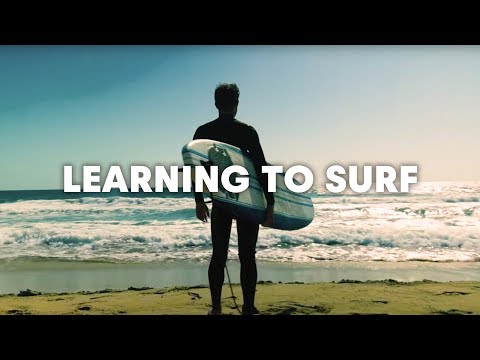 What It Feels Like When You First Learn To Surf...