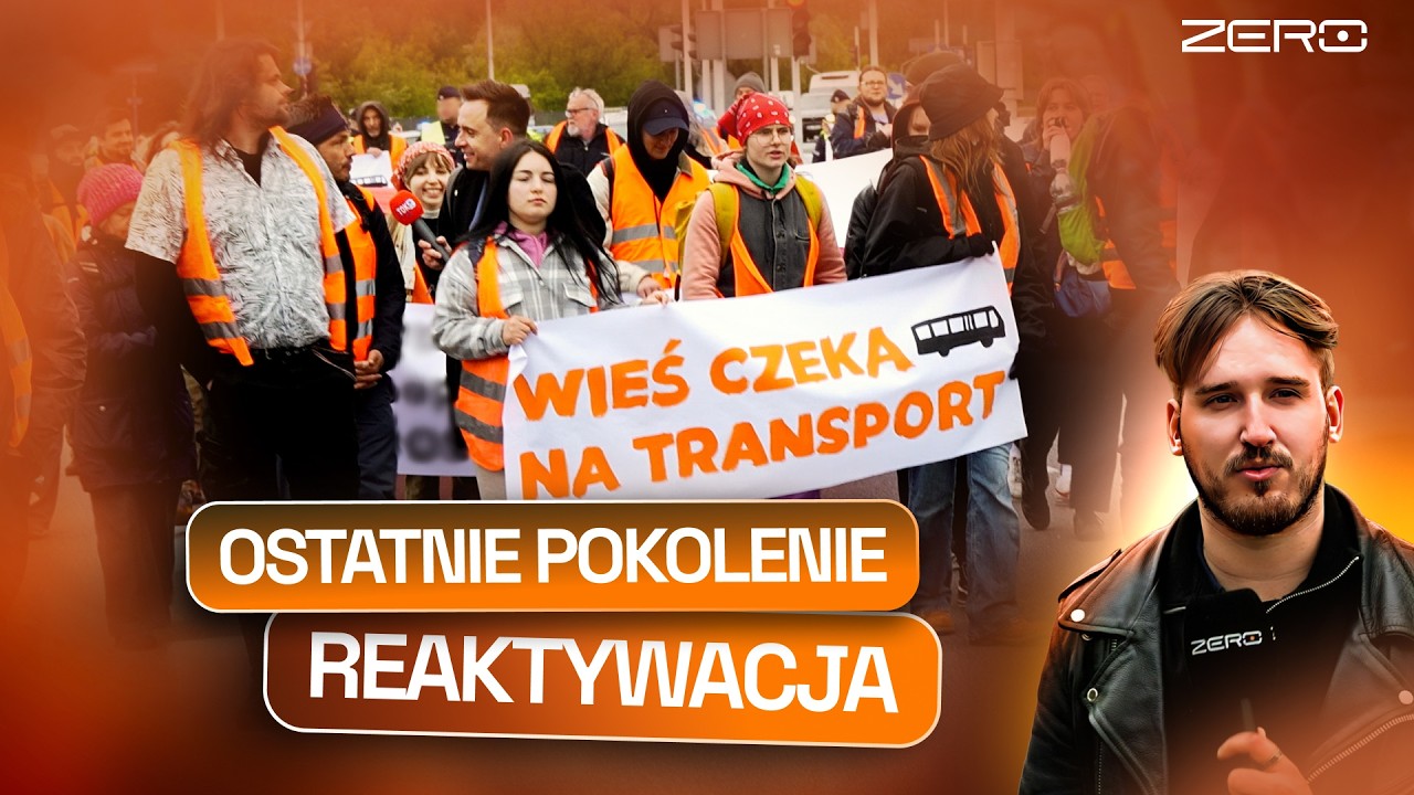 OSTATNIE POKOLENIE ZNÓW BLOKUJE WARSZAWĘ