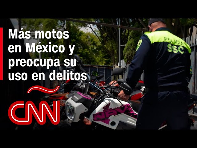 Aumentan las motos en México y preocupa su uso para cometer delitos