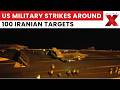 US Attacks Iran: Around 100 Targets Hit In Major Military Operation | WAR NEWS
