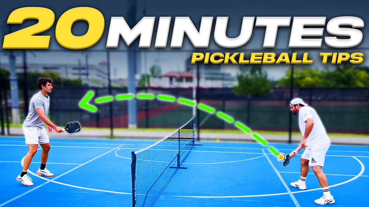 20 Minutes of Valuable Advanced Pickleball Lessons