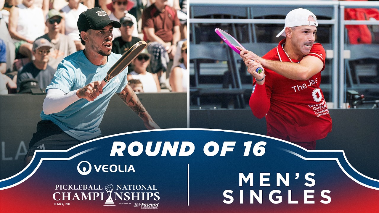 Jaume Martinez Vich v Alex Crum at the Veolia Atlanta Pickleball Championships