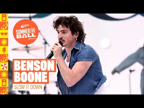 Benson Boone - Slow It Down (Live at Capital's Summertime Ball 2024) | Capital