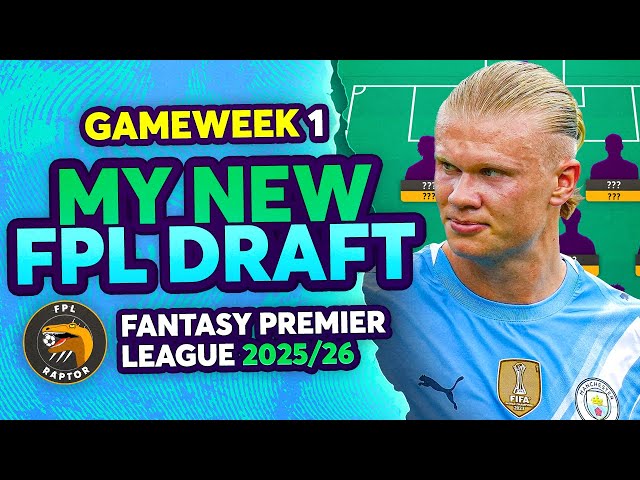 MY UPDATED FPL DRAFT 🚨 | NO SALAH & BENCH BOOST ACTIVE 👀 | Fantasy Premier League Tips 2025/26