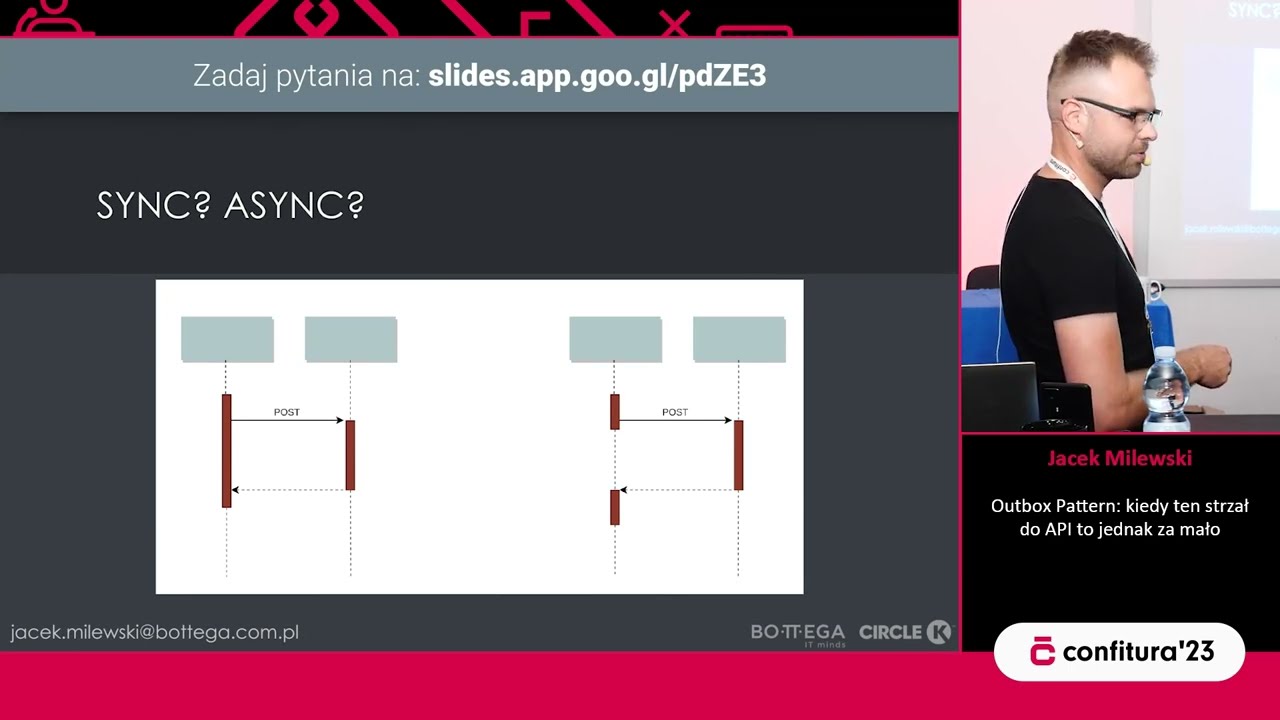 2023 - Jacek Milewski - Outbox Pattern: kiedy ten strzał do API to jednak za mało