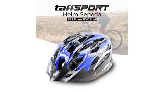 Pratinjau video produk TaffSPORT Helm Sepeda EPS Foam PVC Shell - x31