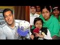 Salman Khan brings a smile on a young fan's face