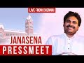 Pawan Kalyan Press Meet From Chennai- Live