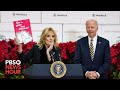 WATCH: Bidens package gifts at Toys for Tots event